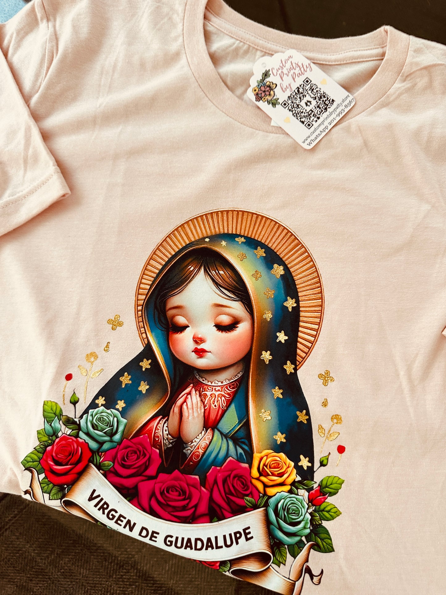 Virgen de Guadalupe Graphic Tee – Short Sleeve
