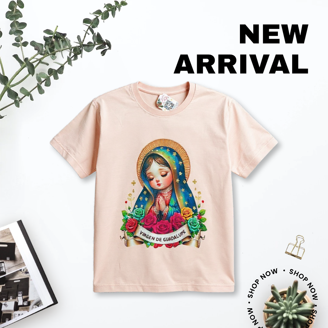 Virgen de Guadalupe Graphic Tee – Short Sleeve