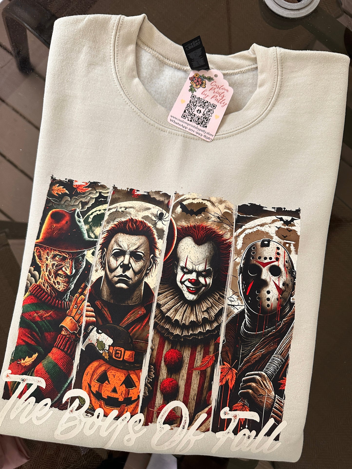 The Boys of Fall Halloween Sweatshirt – Horror Movie Inspired Crewneck