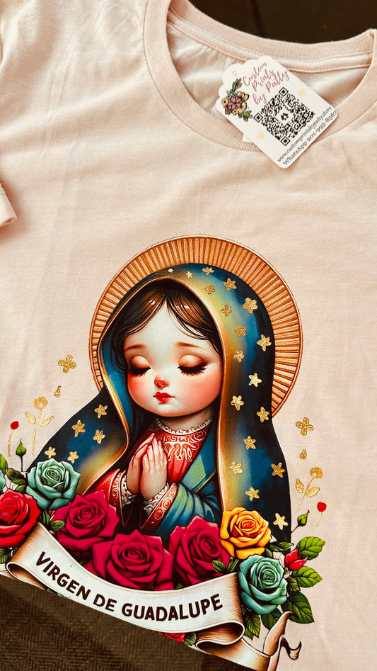 Virgen de Guadalupe Graphic Tee – Short Sleeve