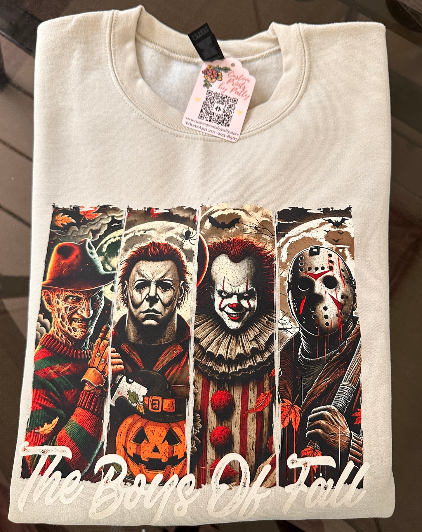 The Boys of Fall Halloween Sweatshirt – Horror Movie Inspired Crewneck