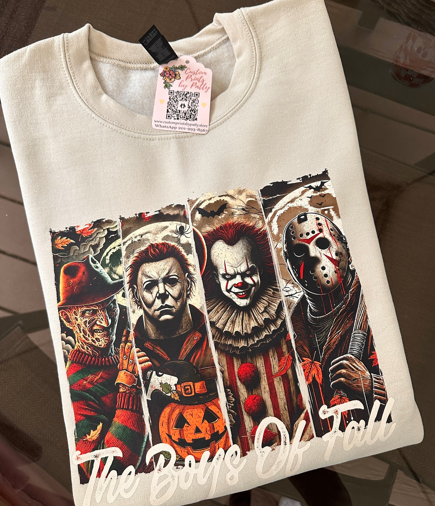The Boys of Fall Halloween Sweatshirt – Horror Movie Inspired Crewneck