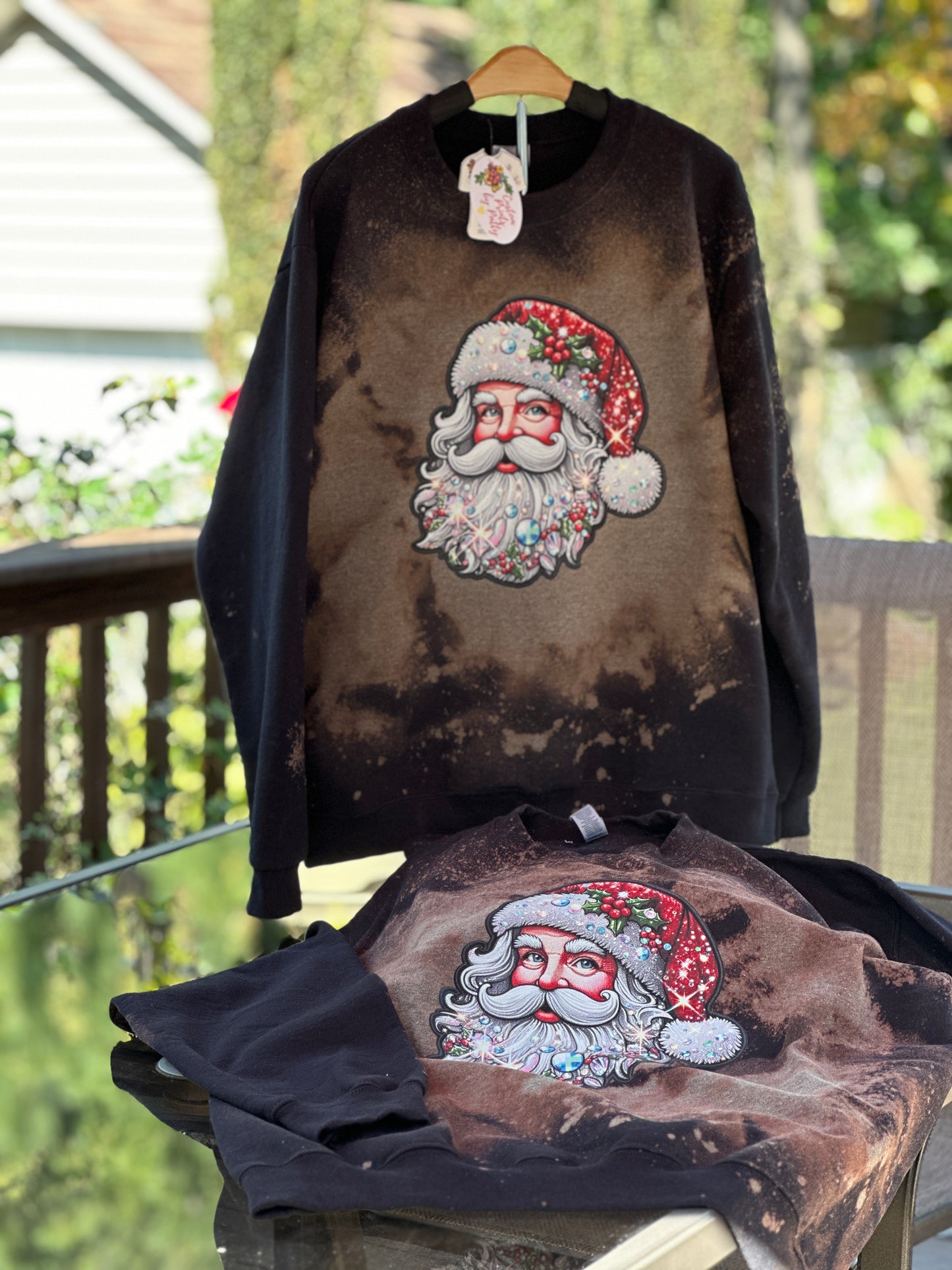 Ugly Sweater, Santas sweatshirt, holiday season shirts , tie dye sweatshirts , Christmas sweaters, Oversized sweatshirts