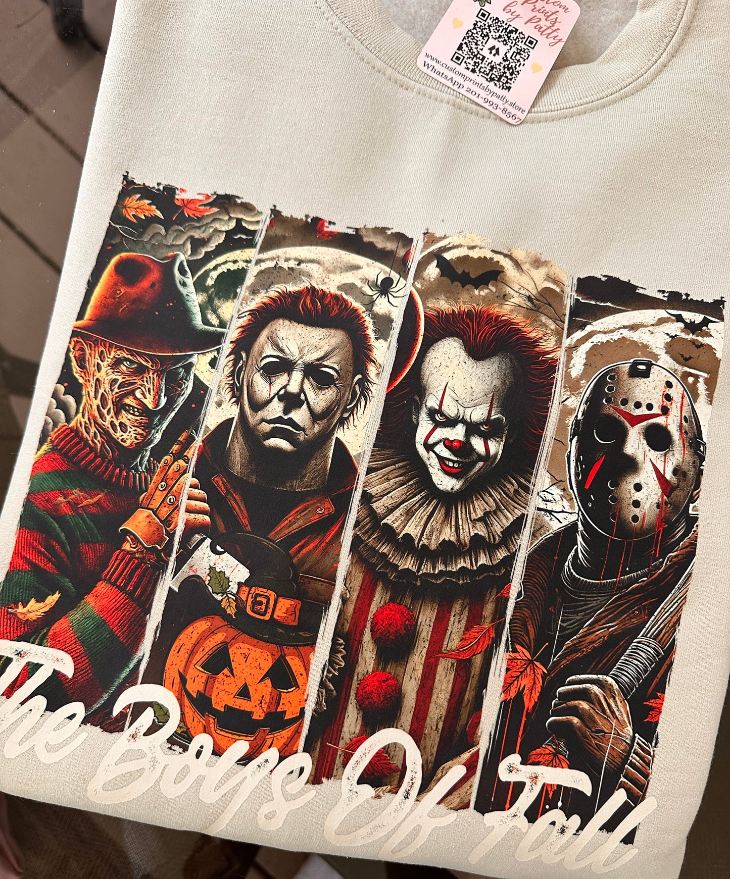 The Boys of Fall Halloween Sweatshirt – Horror Movie Inspired Crewneck
