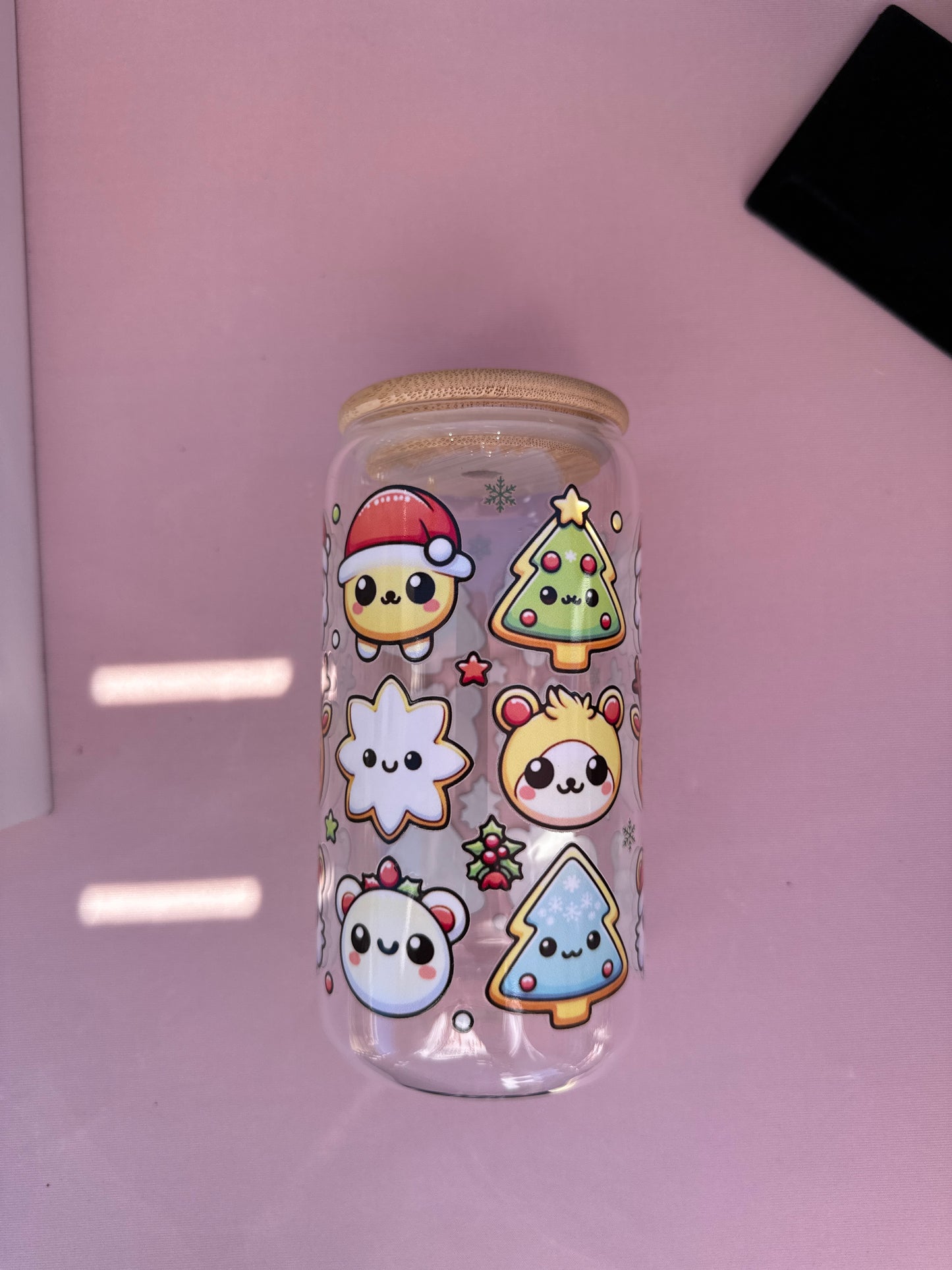 Personalized gifts, Chubby Christmas characters, Christmas cups, Santas mug , secret Santa gifts, beer can glass, cute cups