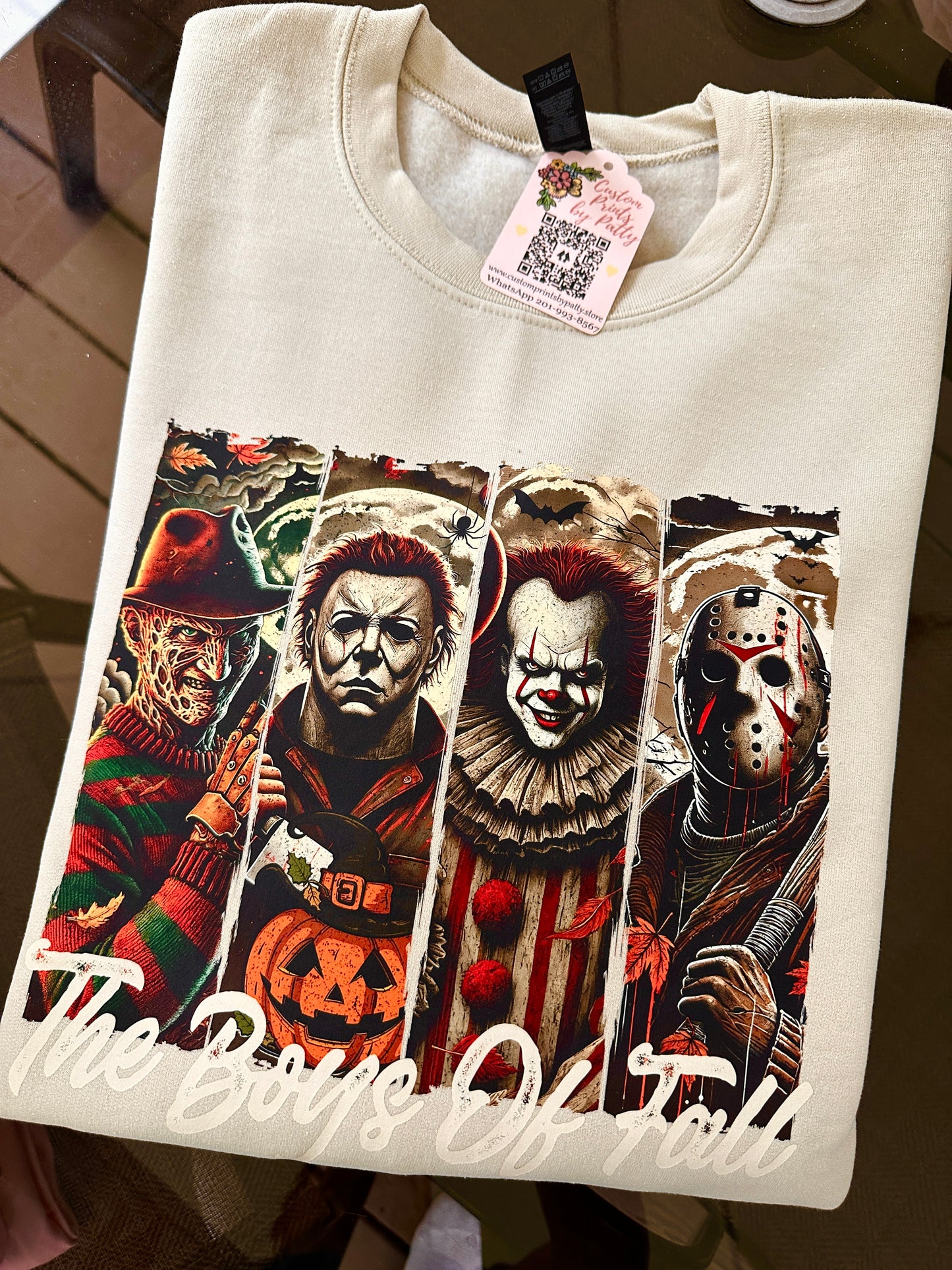 The Boys of Fall Halloween Sweatshirt – Horror Movie Inspired Crewneck