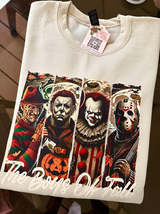 The Boys of Fall Halloween Sweatshirt – Horror Movie Inspired Crewneck