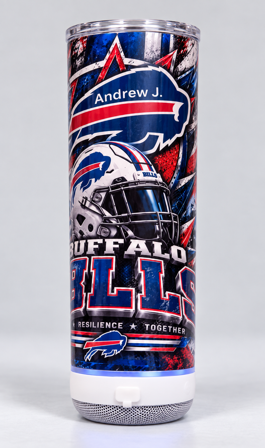 20 oz Personalized Bluetooth Speaker Tumbler
